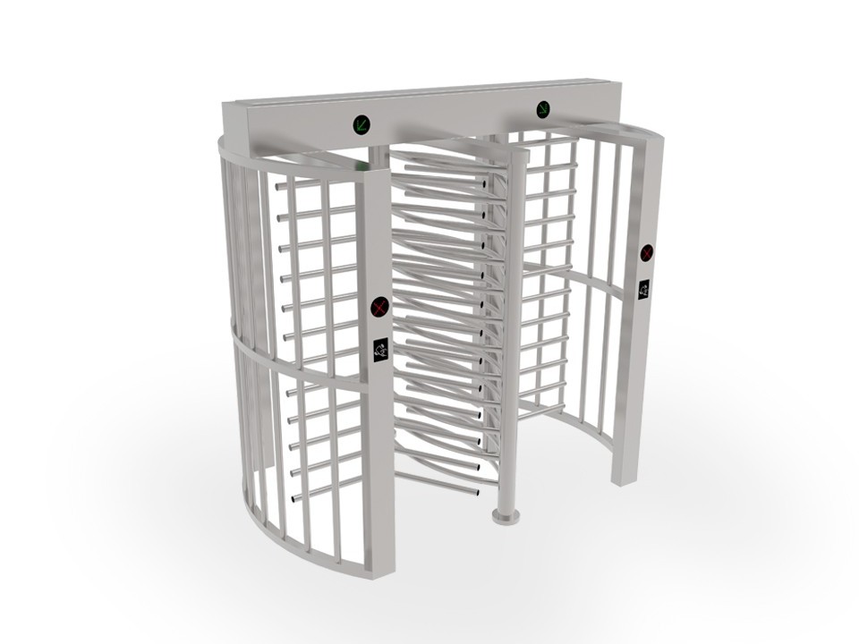 十字全高旋轉雙門